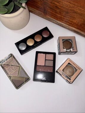 LOT Maybelline Revlon L.A.Girls Neutral Brown & Taupe Eyeshadow Singles and Quad